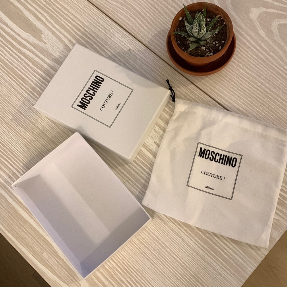 Moschino Wallet Box and Dust Bag 🖤